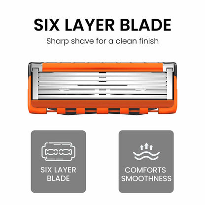 🔥2026 NEW ARRIVAL🎁24-Piece Men's Razor Blade Set with Free Handle