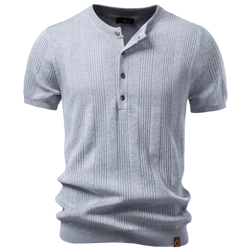 Henley Ridge Knit Tee