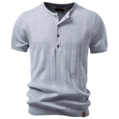Henley Ridge Knit Tee