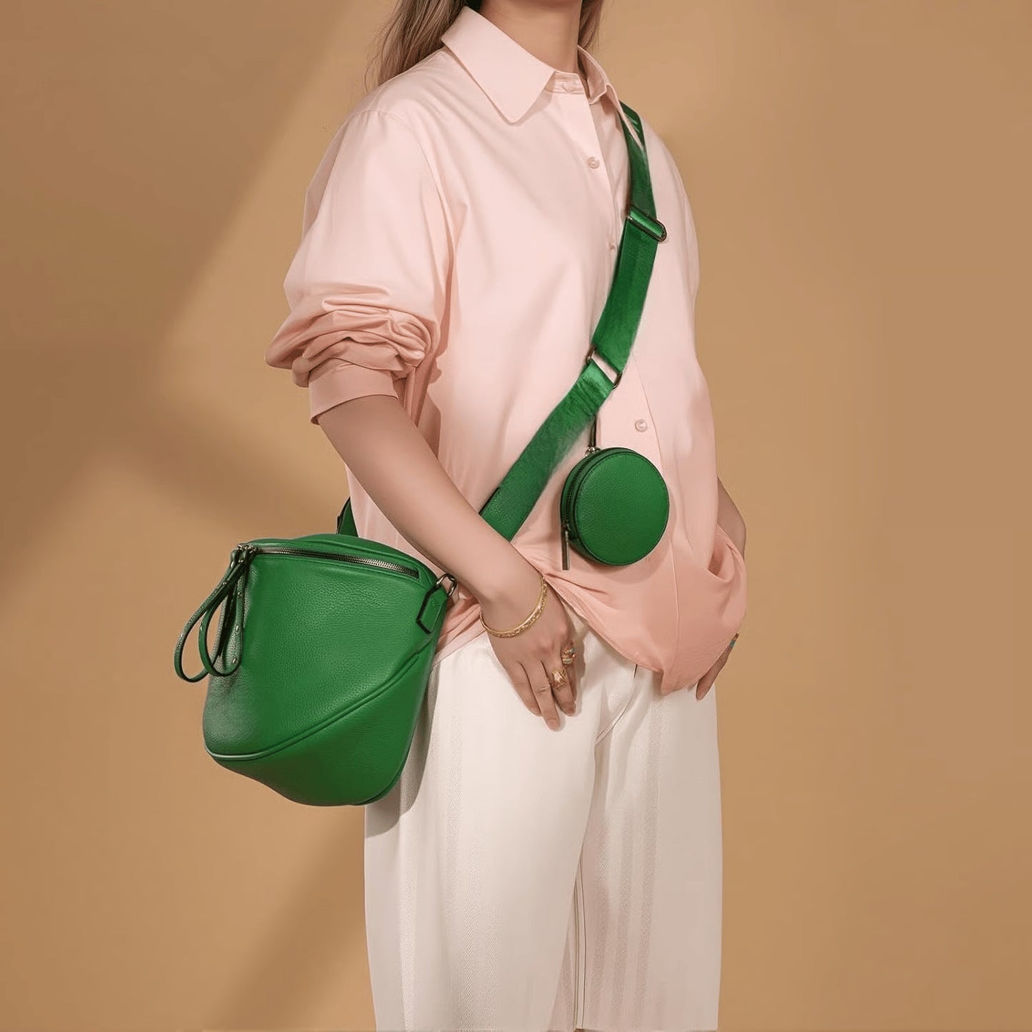 🔥2026 Hot Sellers 👜Fanny Pack Crossbody Sling Bags with Adjustable Strap and Coin Purse