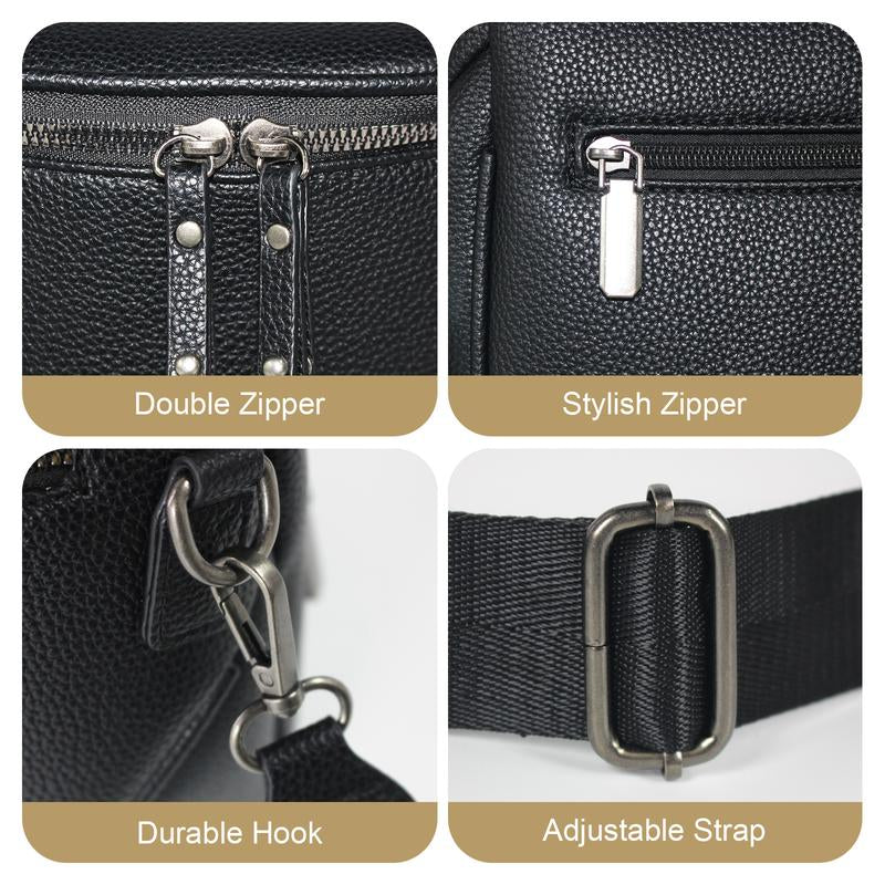 🔥2026 Hot Sellers 👜Fanny Pack Crossbody Sling Bags with Adjustable Strap and Coin Purse